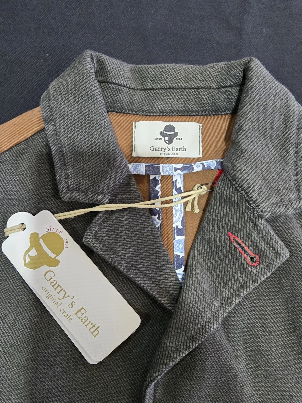 Garry's Earth Vest Handcrafted Made In Italy Size M Cod.36 image 10