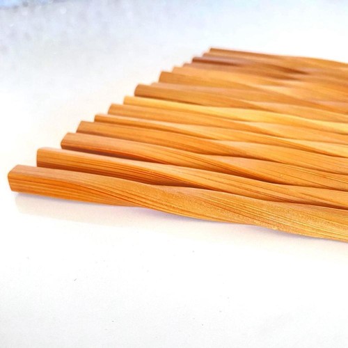 Reusable Pointed Chopsticks Tableware Fried Dough Twists Bamboo Chopsticks - Picture 5 of 8