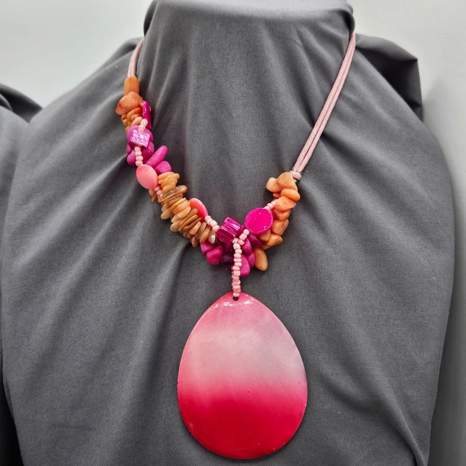 Multi-Layered Bead Necklaces & Gold/Silver-Toned Bangle Bracelets Set - Image 2 of 4