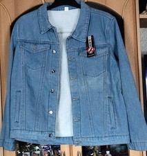 Winter Jeansjacke Jacke Winter Jeans Gefüttert