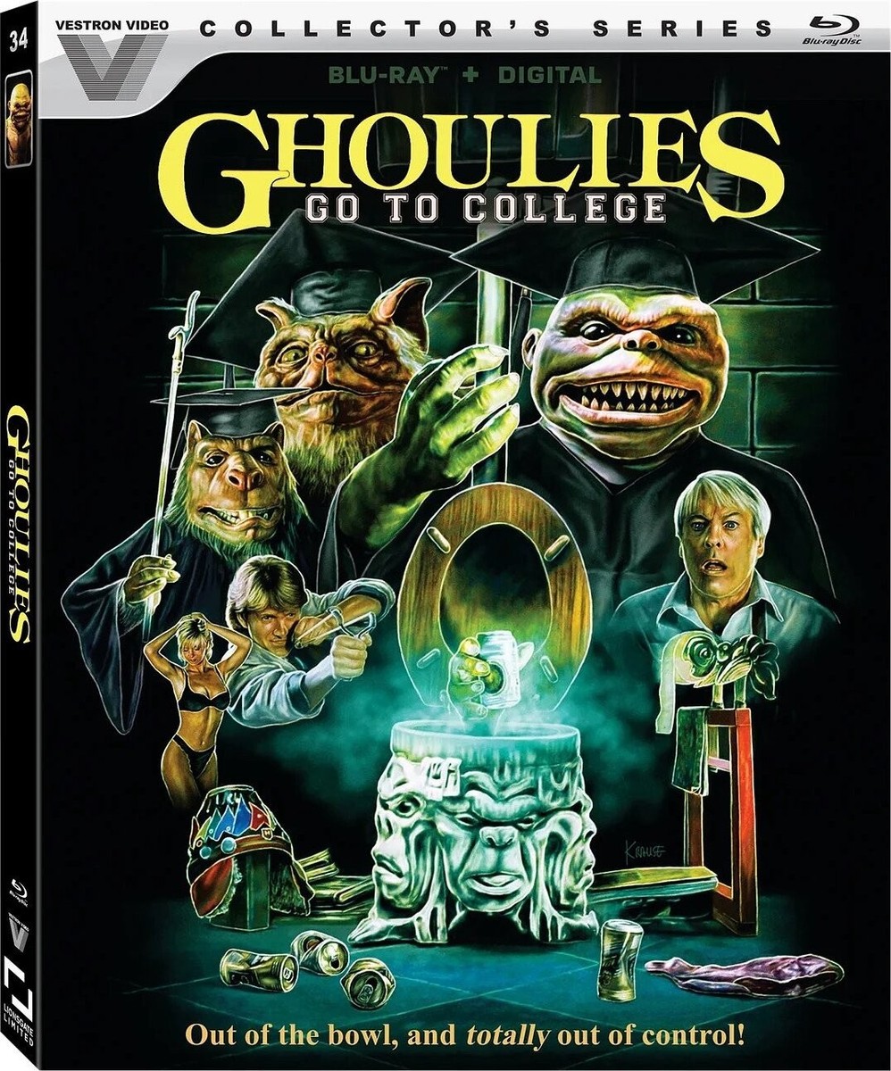 Ghoulies III: Ghoulies Go to College Blu-ray + Slip Sleeve