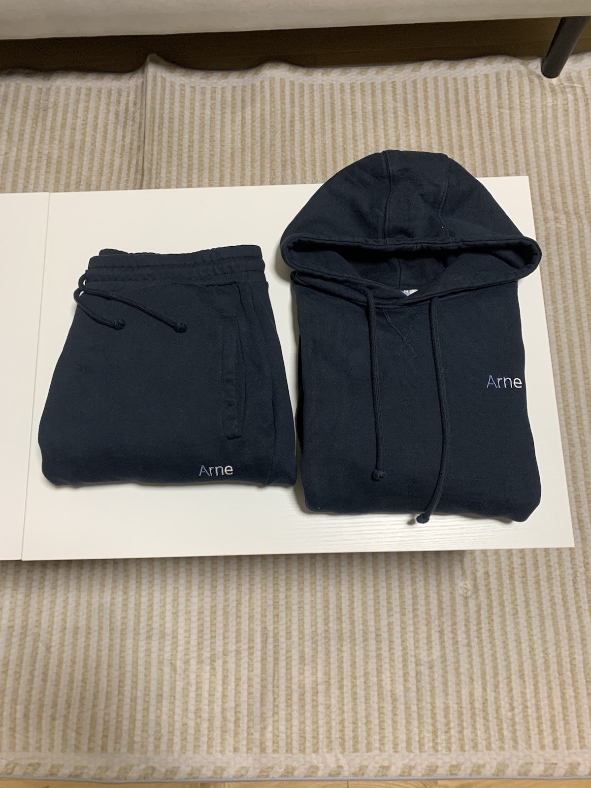 Men’s Arne Navy Full Stylish Tracksuit Thick Medium