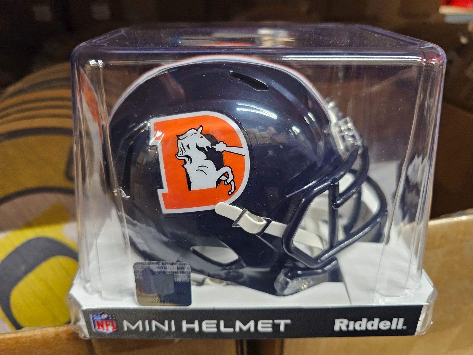 Denver Broncos COLOR RUSH Alternate Mini Speed NFL FOOTBALL