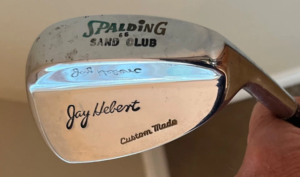 Spalding Custom Made Jay Hebert Sand Wedge Registered Grind #66 Tour Issue RH - Image 3 of 4
