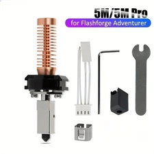 Hotend for Flashforge Adventurer 5M5M Pro Ceramic Heating Block Kit 280℃ Hot End
