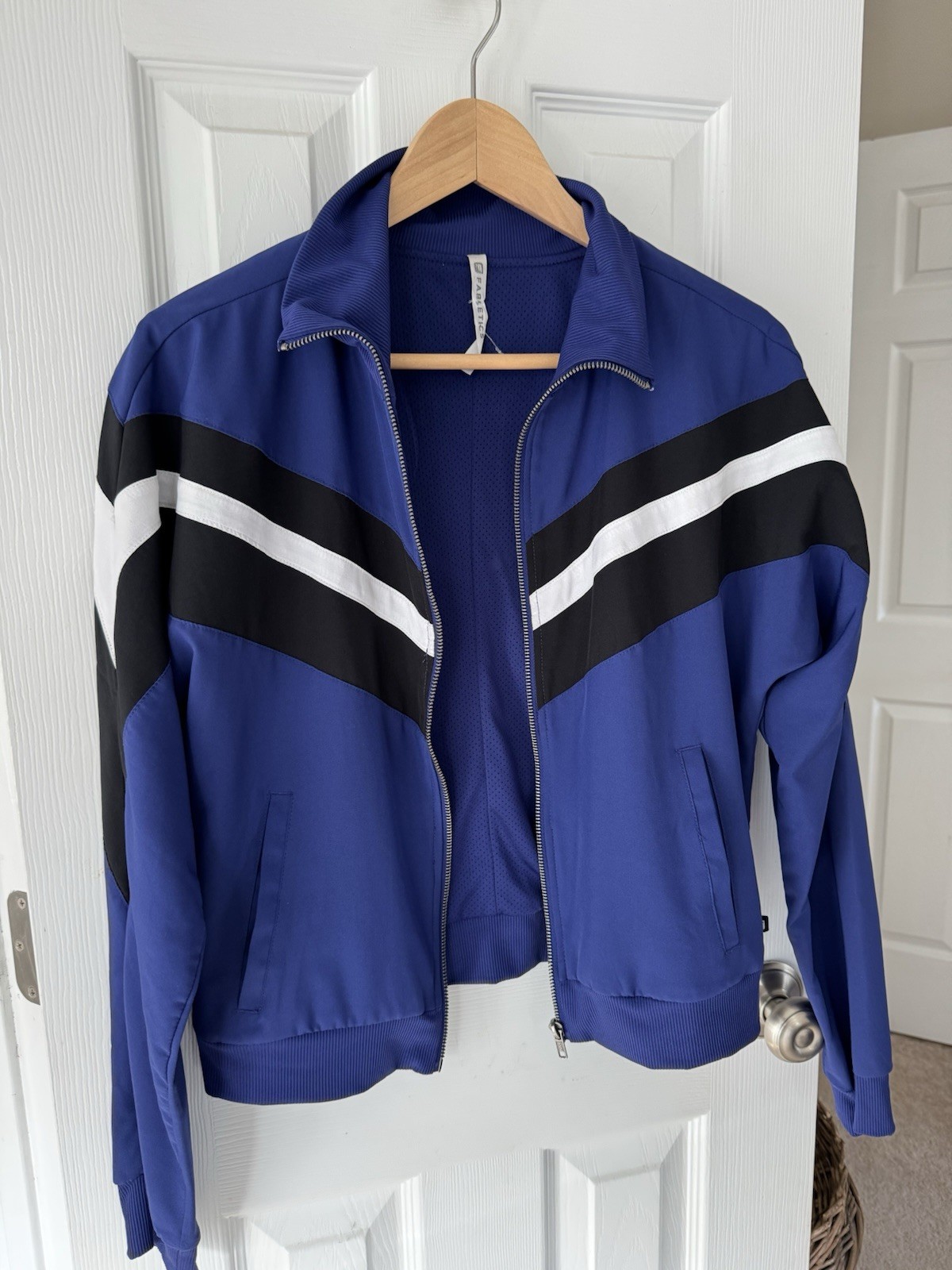 Fabletics Augustus 70s Bomber Jacket Small Women’… - image 3