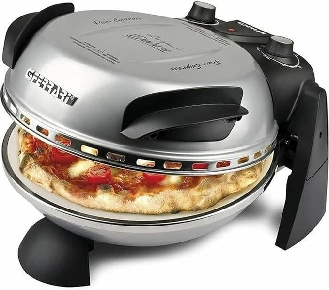G3 Ferrari G10006 Pizza Express Delizia | Pizza Oven | 1200W | Silver | Free