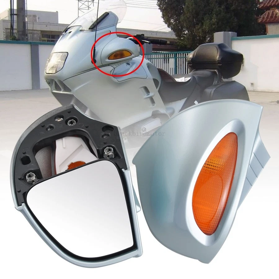 Espejo retrovisor lateral moto apto para BMW R1150RT R 1100 RT R850RT Foto 3 de 4