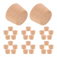  50 Pcs Wood Hole Plug Cork Plugs Custom Woodworking Drill Holes Cover