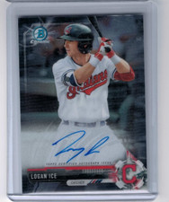 2017 Bowman Chrome Logan Ice Prospect Auto