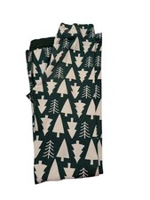 HANNA ANDERSSON GREEN CHRISTMAS TREE LONGJOHN PJ BOTTOMS SIZE 12