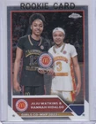 JUJU WATKINS & HANNAH HIDALGO ROOKIE CARD Dual TOPPS CHROME RC Notre Dame USC!
