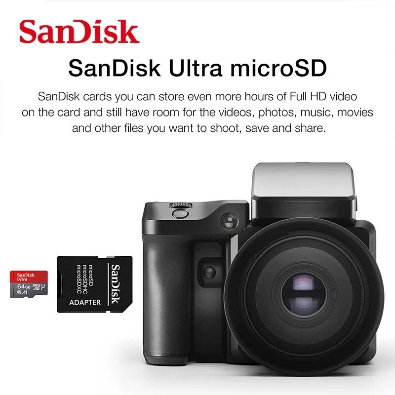SanDisk Micro SD Card 32GB 150MB/s C10 A1 Phone Tablet Camera Gaming UK Seller - Image 3 of 4