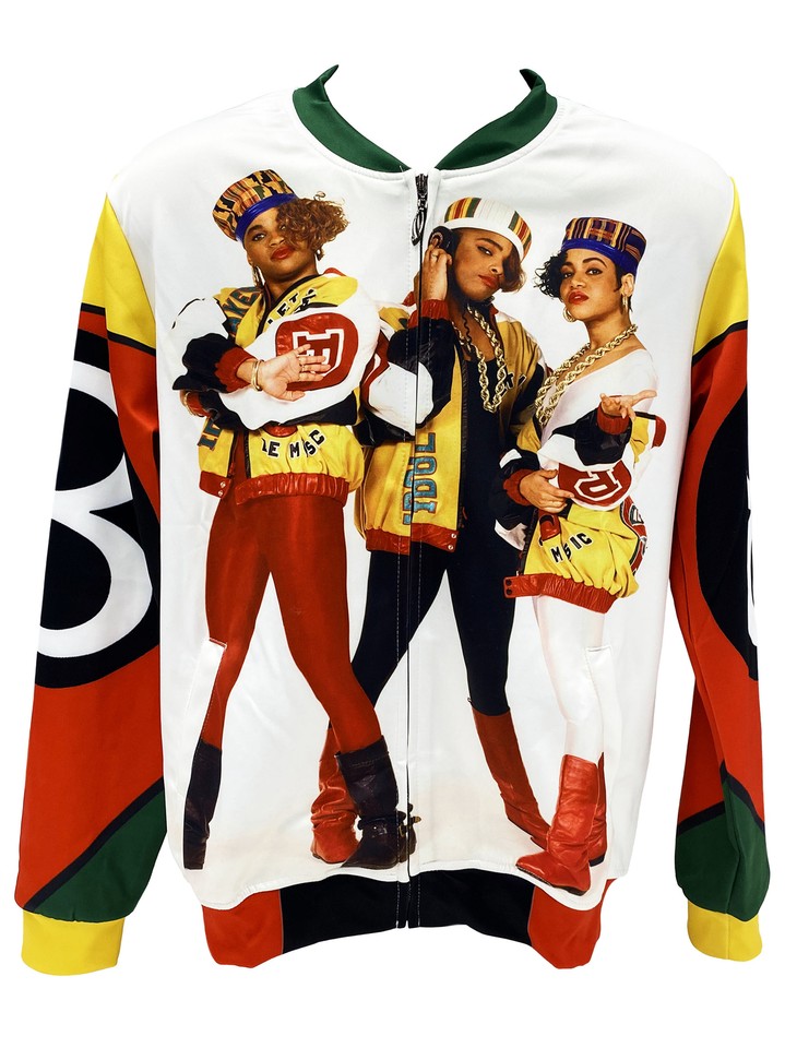 Salt N Pepa Jacket 8 Ball Idol Maker Salt N Pepa Push It Video 90s Rap
