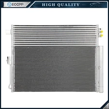 Fits AC3893 New A/C Aluminum Condenser Replacement for 11-14 Jeep Grand Cherokee