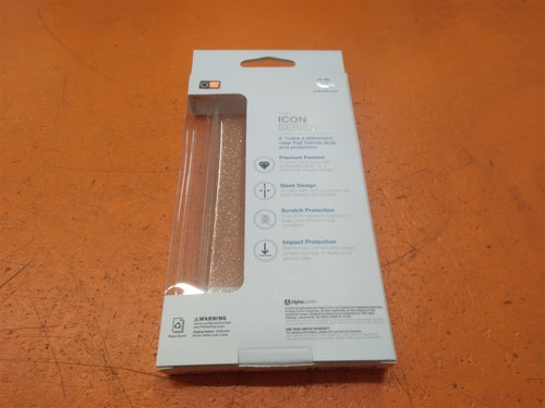 ⭐️⭐️⭐️⭐️⭐️ Quikcell T-Mobile REVVL 4 Icon Series Clear Sparkle Case - Picture 3 of 3