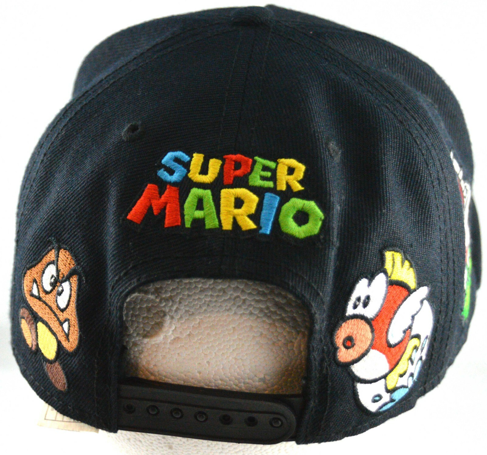 Gorro Bowser Mario Broos Rey Koopa Bordada Excelente Bordado Verde Niño