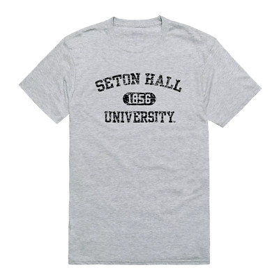 Seton Hall University Pirates SHU NCAA Distressed Arch College Tee T Shirt