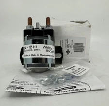 WHITE-RODGERS 124-105111 DC Power Solenoid Normally Open 12V 100A 6C020 NEW