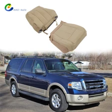 For Ford Expedition 2008-14 Driver Top&Bottom Leatherette Perforated Seat Cover