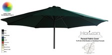 Replacement Fabric Parasol Garden Canopy 2m 2.5m 2.7m 3m 3x2m Cover 6 or 8 Arm