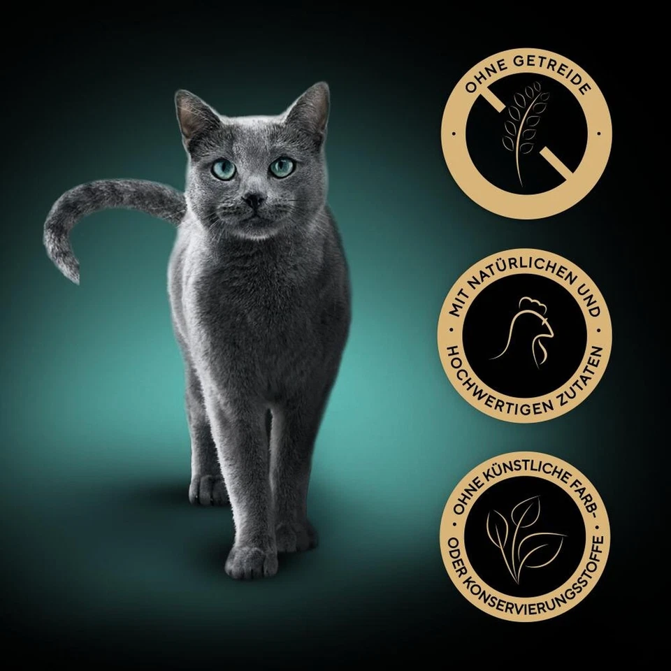 Schale Nassfutter für Katzen Nature’s Collection in Sauce mit Huhn 2 x 11 x 85g - Bild 3 von 4