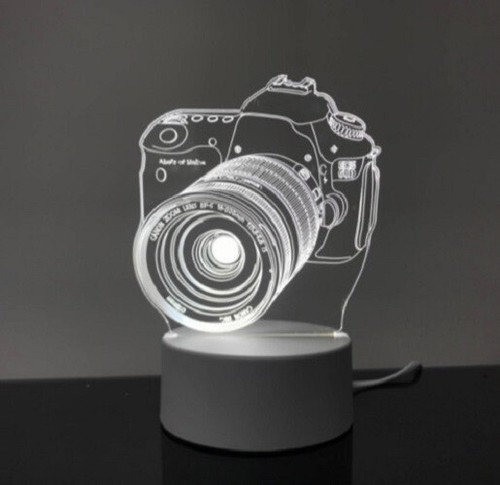 Home Bedroom Livingroom USB Decorative Night Light Table Lamp Various Designs - Picture 3 of 11