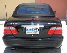 Mercedes W208 CLK Conv Flush Mount Spoiler 98-02 PAINTED 040 BLACK Made in USA
