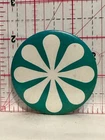 Star Flower Design Button Pinback