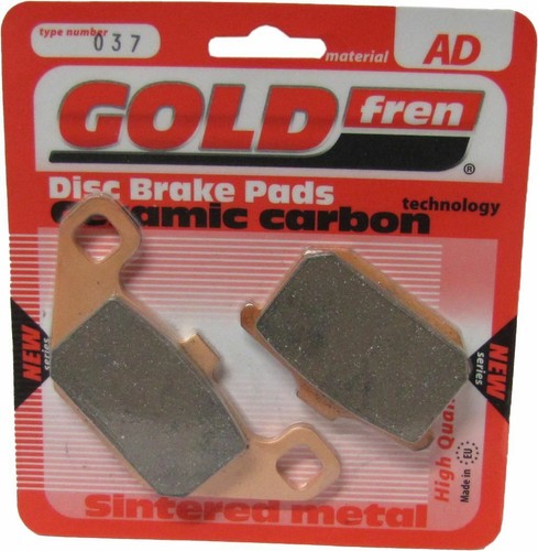 Accossato Agpa14or-9 Bremsbeläge – Set Von 2, Organische Mischung, 39,8x54,4x6,5 Mm
