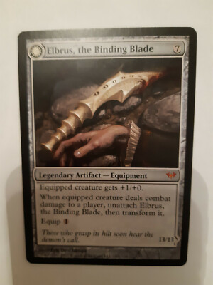 MTG. ELBRUS THE BINDING BLADE (2). MYTHIC. DARK ASCENSION. MINT/NM. MAGIC 