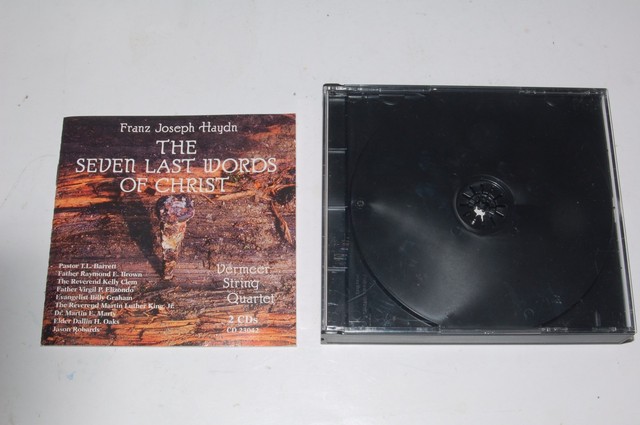 Franz Joseph Haydn The Seven Last Words Of Christ Cd 2 Discs Alden Productions For Sale Online Ebay