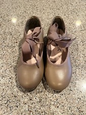 Capezio Kid's Jr Tyette Tele Tone tap shoe, Carmel, size 10.5M