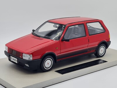 FIAT Uno Turbo i.e. ミニカー 1/18赤 Fiat uno Turbo i.e. - Top Marques 1:18 1/18 1-18 | eBay