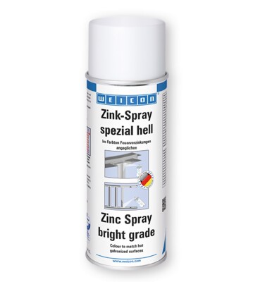 WEICON 10000047 (11001400) Zink-Spray       400 ml ''spezial hell''