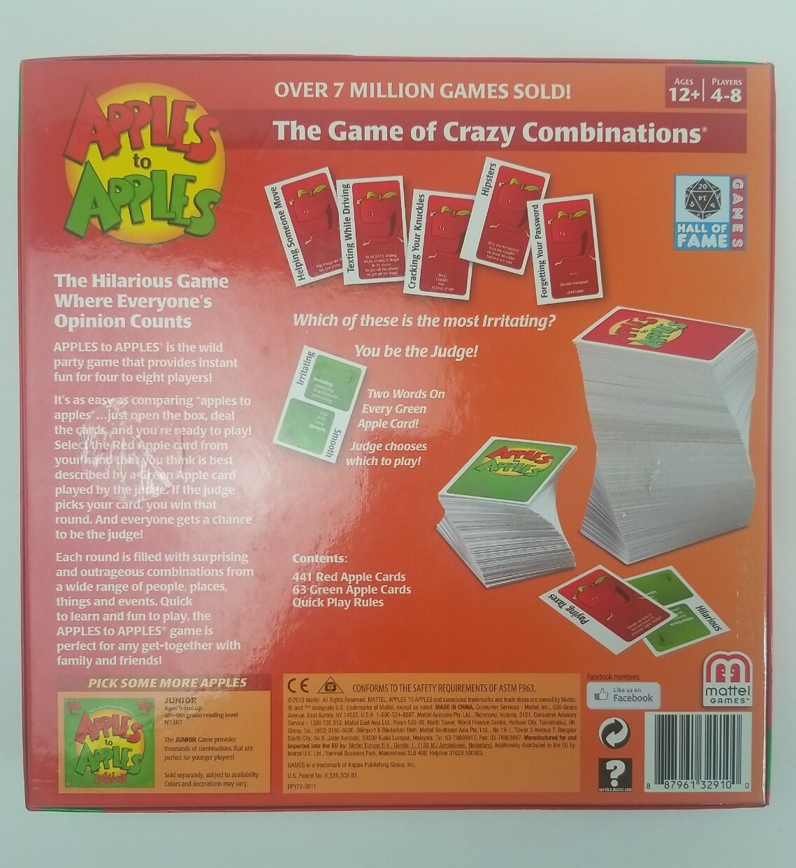 Apples to Apples Family Board Game Mattel Party Box ☆NEW☆ eBay