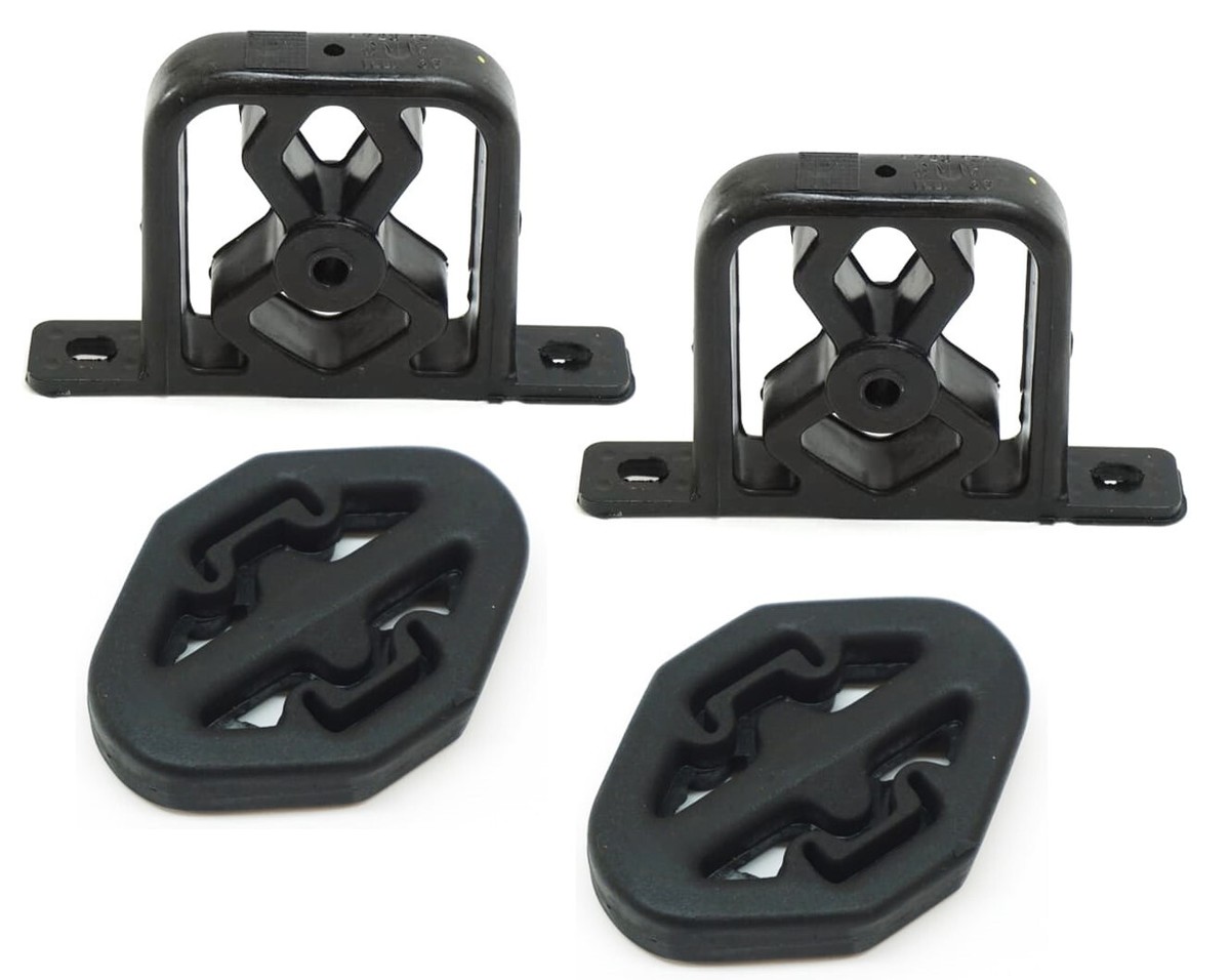 Set of (2) BMW Z3 E36 1995-1999 Exhaust Hangers (Rear) - HJS/LEISTRITZ