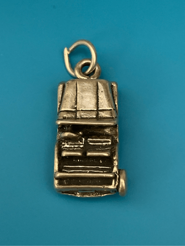 Military Jeep Sterling Silver Jewelry Charm #transportation - Picture 3 of 8