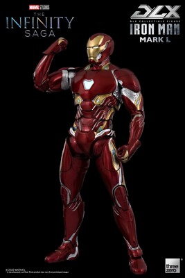 特別値下げ新品未使用スリーゼロMARVEL IRON MAN MARK L ThreeZero Avengers Infinity Saga Iron Man Mark L 50 DLX 1:12 Scale