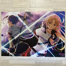 Sword Art Online The Movie Japanese Anime  B2 Poster With a design on the back