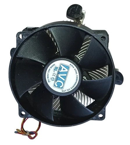 AVC Kühler, Kupferkern, Intel Sockel 775 CPU Cooler Kühler 4-Pin Connector  95W