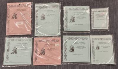 Granny Nanny's Quilting Gadgets 8 New Packages of 12 Paper Impressions Each