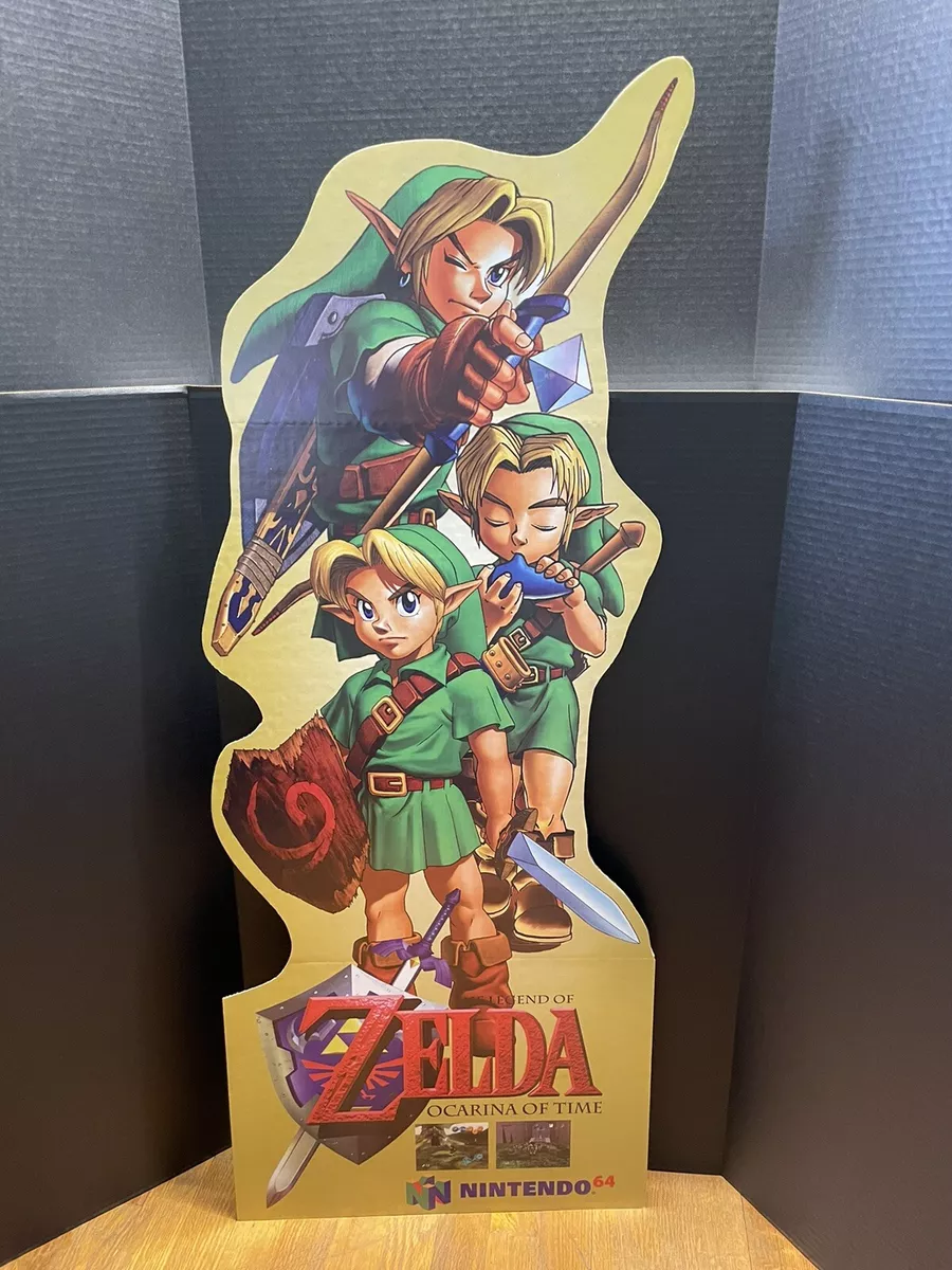 Legend of Zelda Ocarina of Time 18 X 24 Video Game 