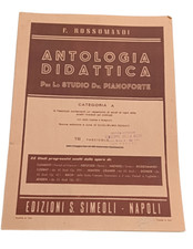 Antologia Didattica Studio Pianoforte Cat. A Fascicolo 7 - Spartiti Rossomandi