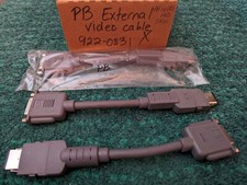 Apple PowerBook External Video Adapter Cable P/N 922-0831-A PowerBook 180 190