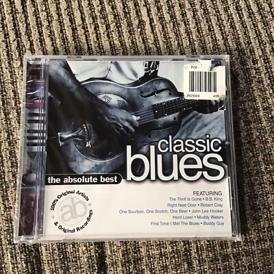 CLASSIC BLUES THE ABSOLUTE BEST 1999 BRAND NEW CD VARIOUS ARTISTS 12TRX 