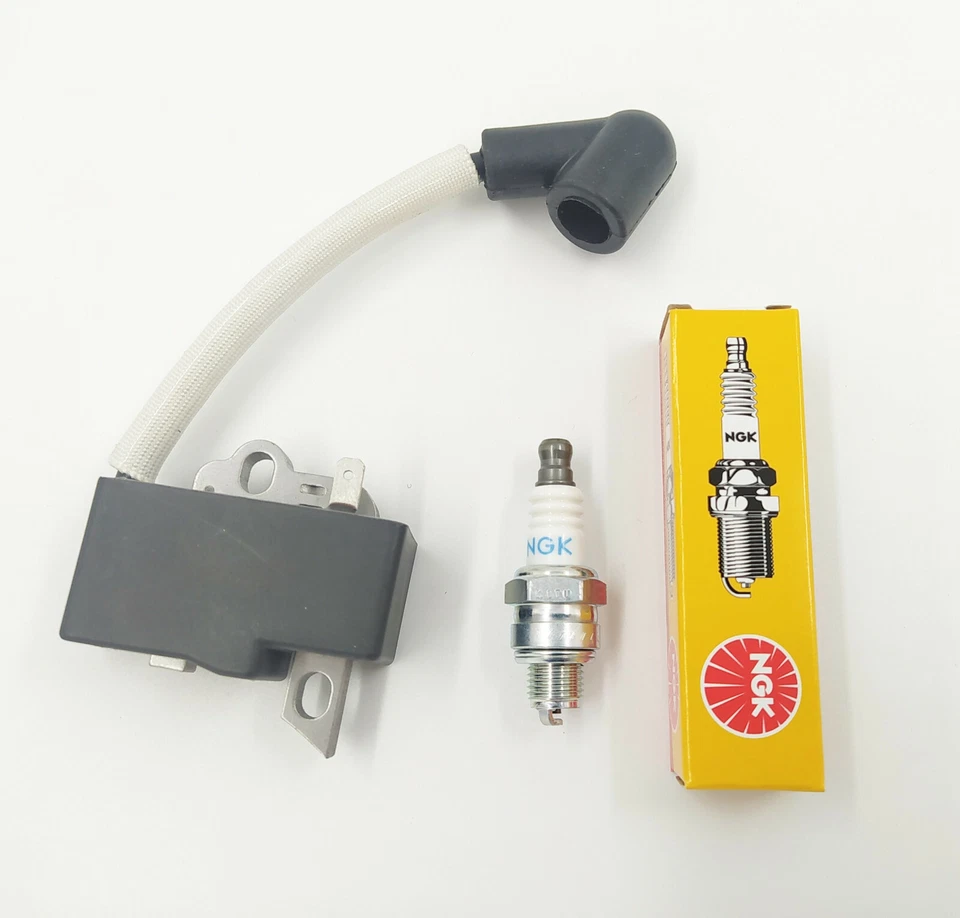 Zündspule für Dolmar PS32 PS32C TLC PS35 PS35C TLC NGK Zündkerze