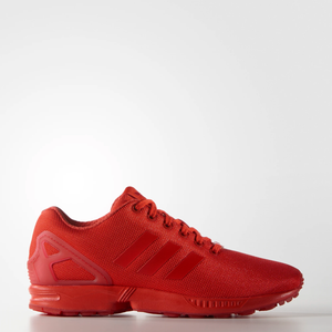 zx flux shoes red
