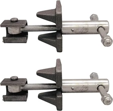 TGL3410ST2 Tailgate Latch Assembly 2 PCS Steel Forged Brackets Clevis Heavy Duty