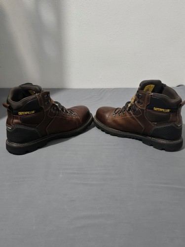 Caterpillar boots mens 13 W steel toe Alaska 2.0 brown Black oil resistant flex - Bild 11 von 13